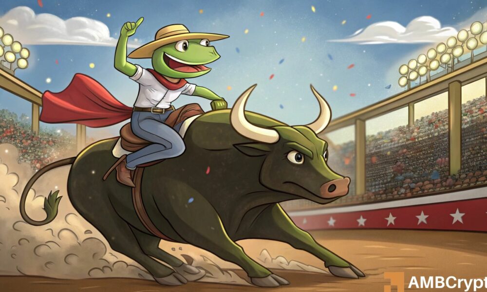 PEPE:分析Memecoin是否可以打破$ 0.0000075的40%集会