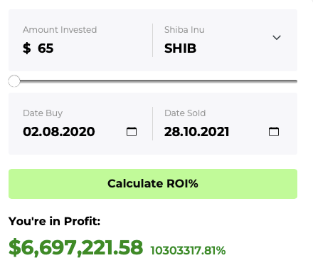 Shiba Inu:尽管发生了崩溃,但今天有65美元的Shib今天变成100万美元