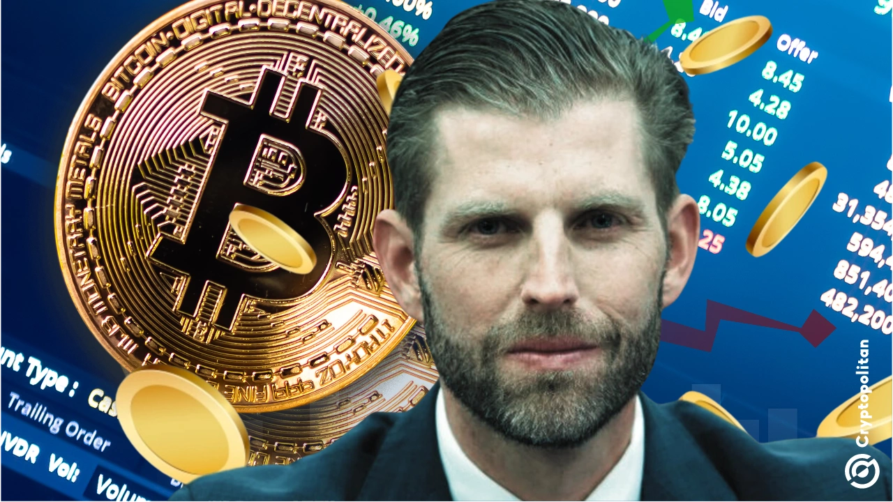 埃里克·特朗普(Eric Trump)和小屋8(Hut 8