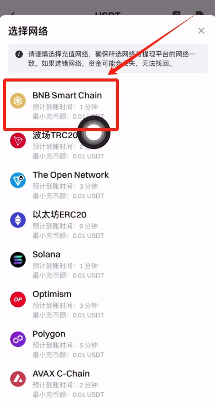 币安交易所转USDT到Gate.io交易所操作流程